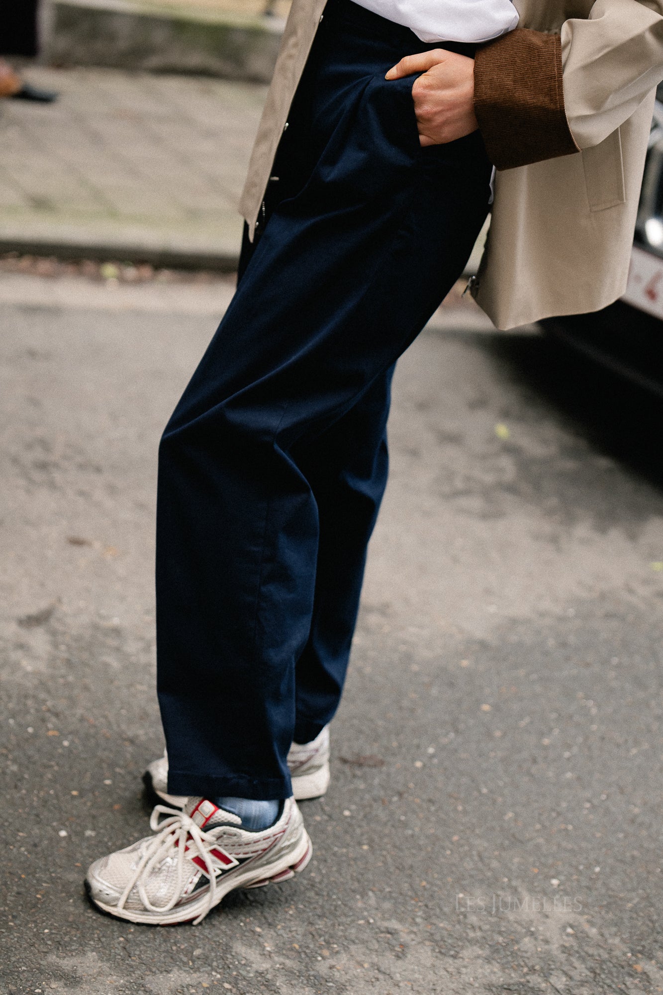SLFBarrel Mille HW pant noos dark sapphire - Image 2