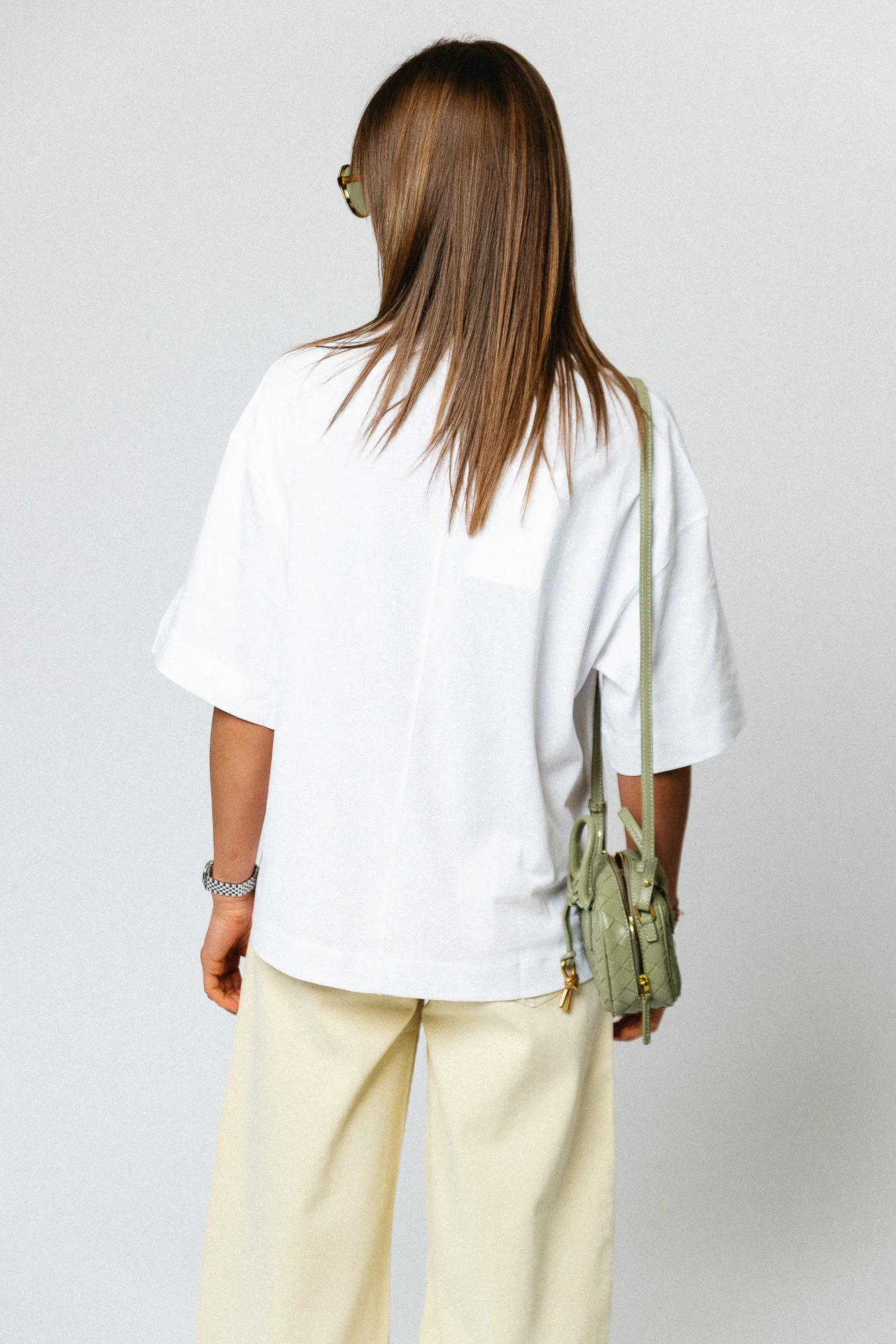 SLFColwoman 2/4 oversized tee bright white - Image 7