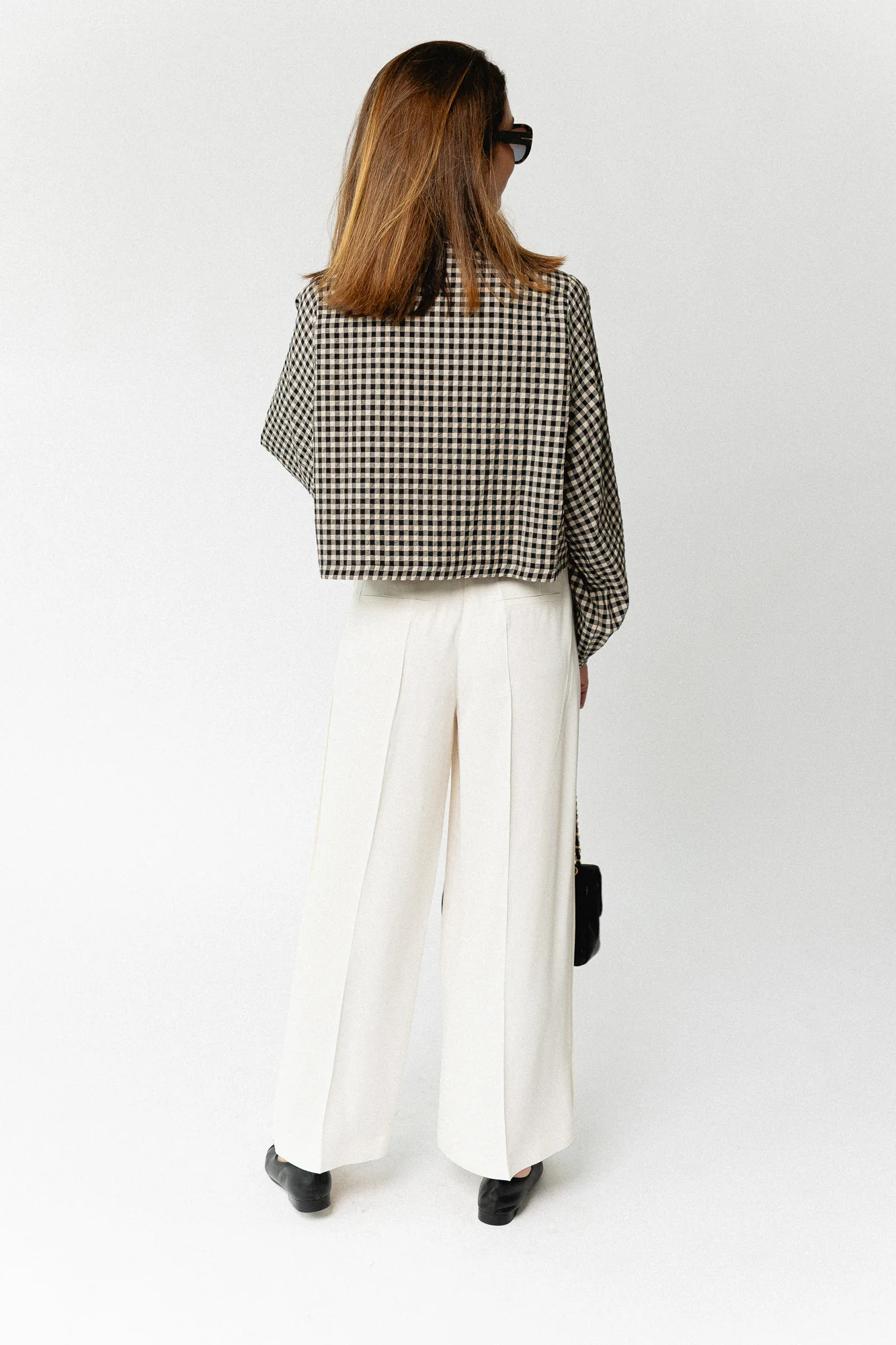 SLFExtra wide Ellie HW pants egret - Image 3