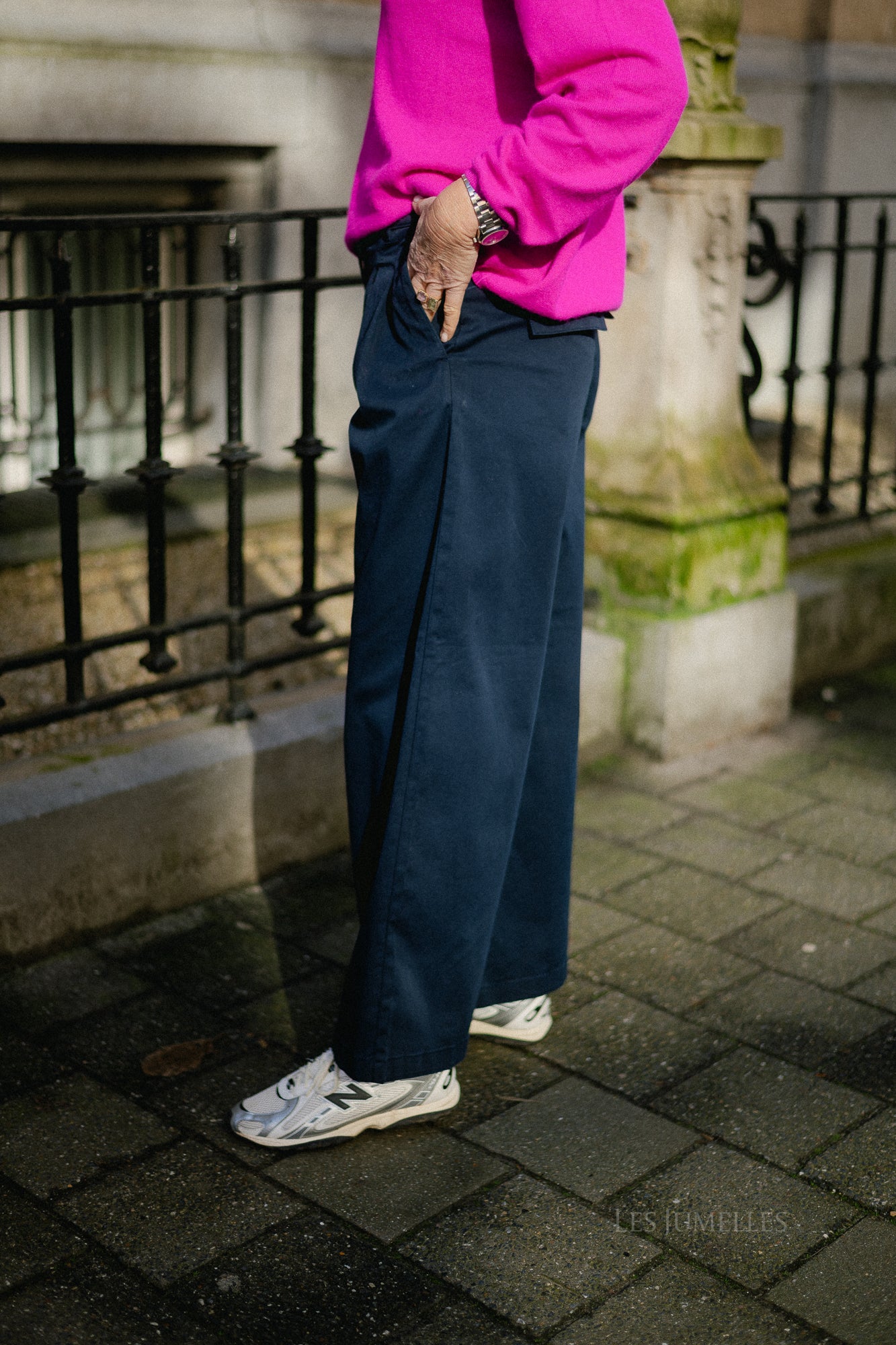 SLFExtra wide Mille MW pant dark sapphire - Image 2