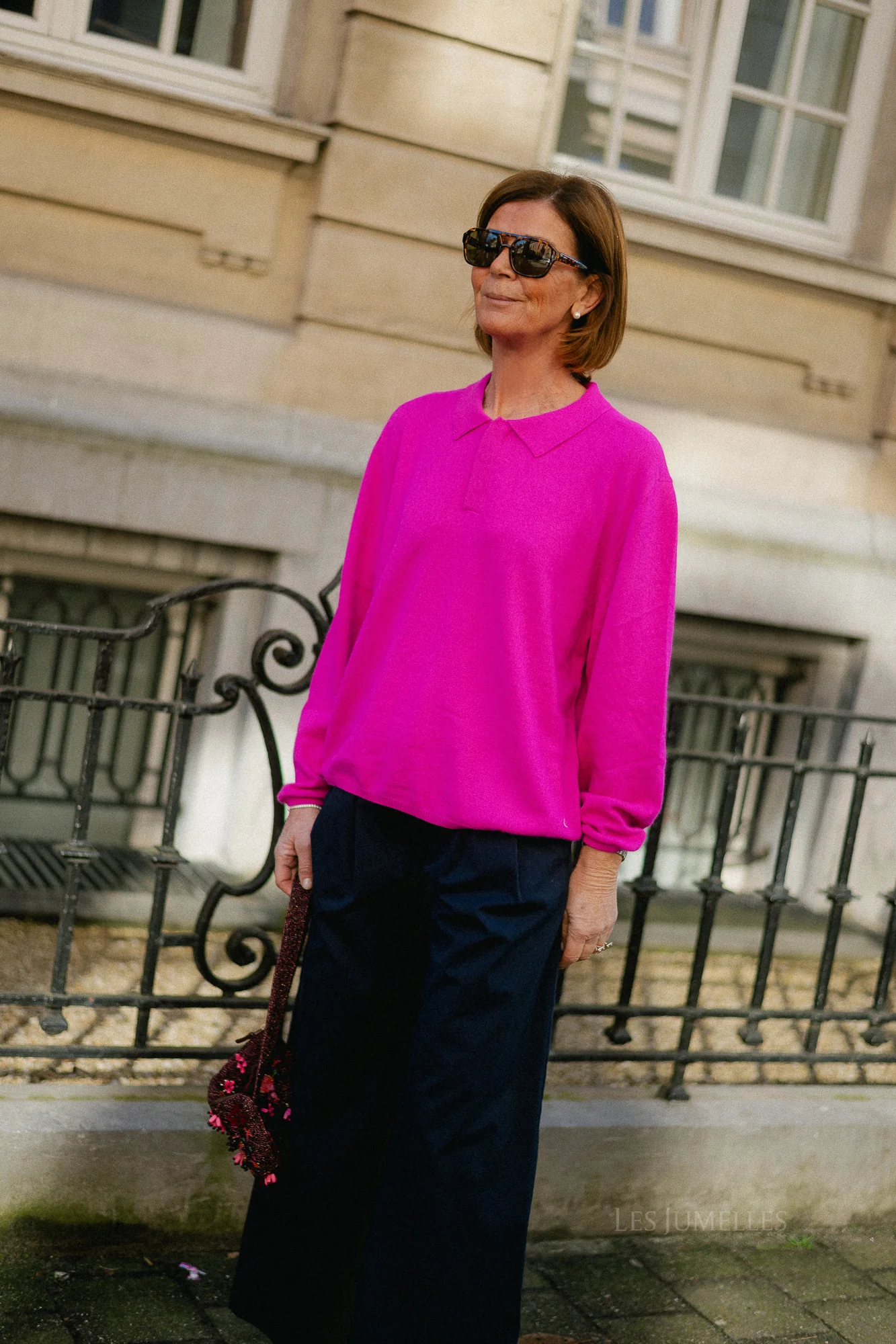 SLFExtra wide Mille MW pant dark sapphire - Image 3