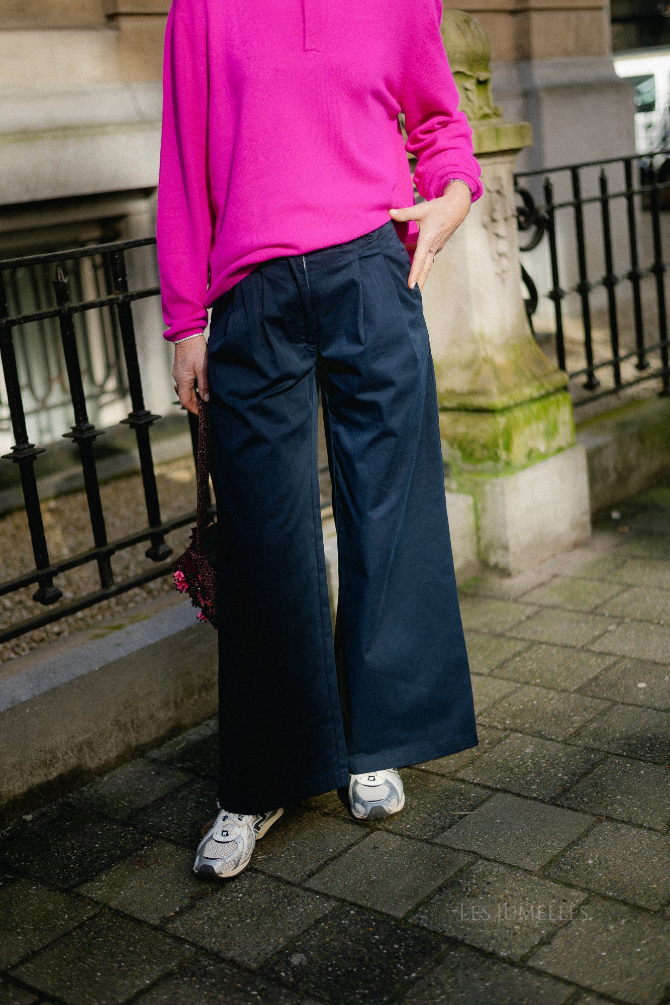SLFExtra wide Mille MW pant dark sapphire - Image 4