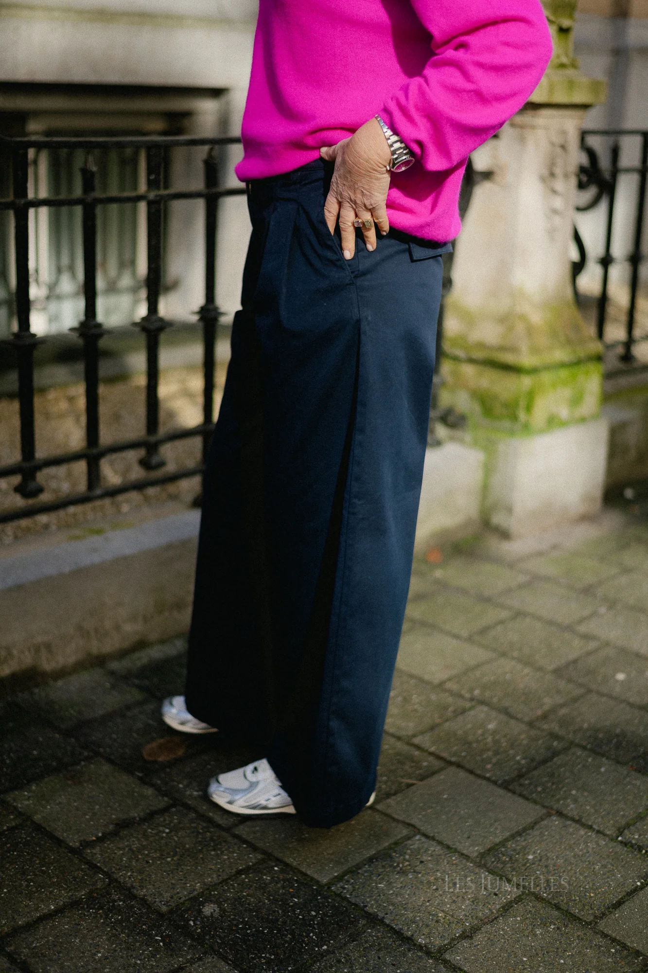 SLFExtra wide Mille MW pant dark sapphire - Image 7