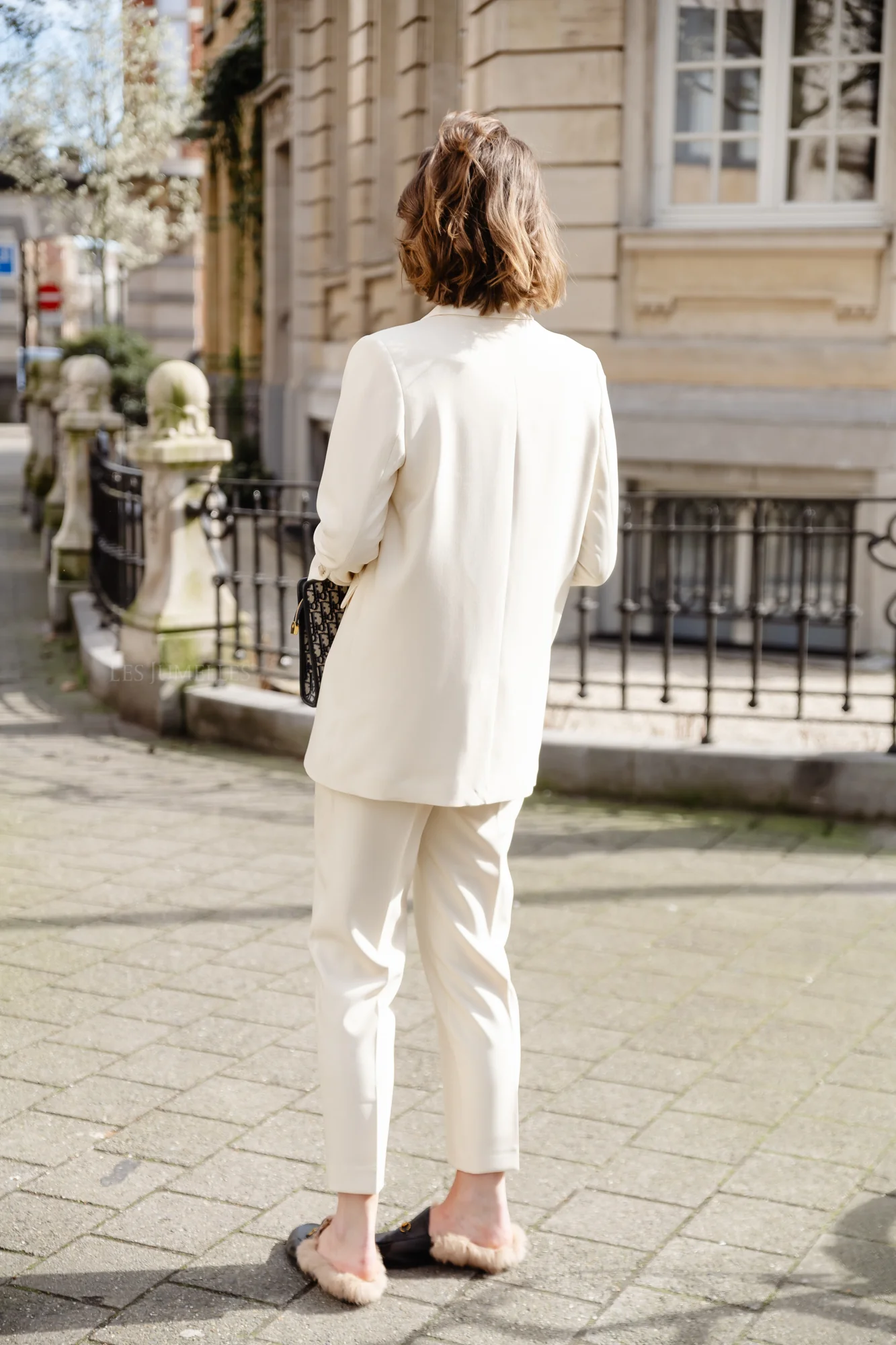 SLFRita LS relaxed blazer birch - Image 8