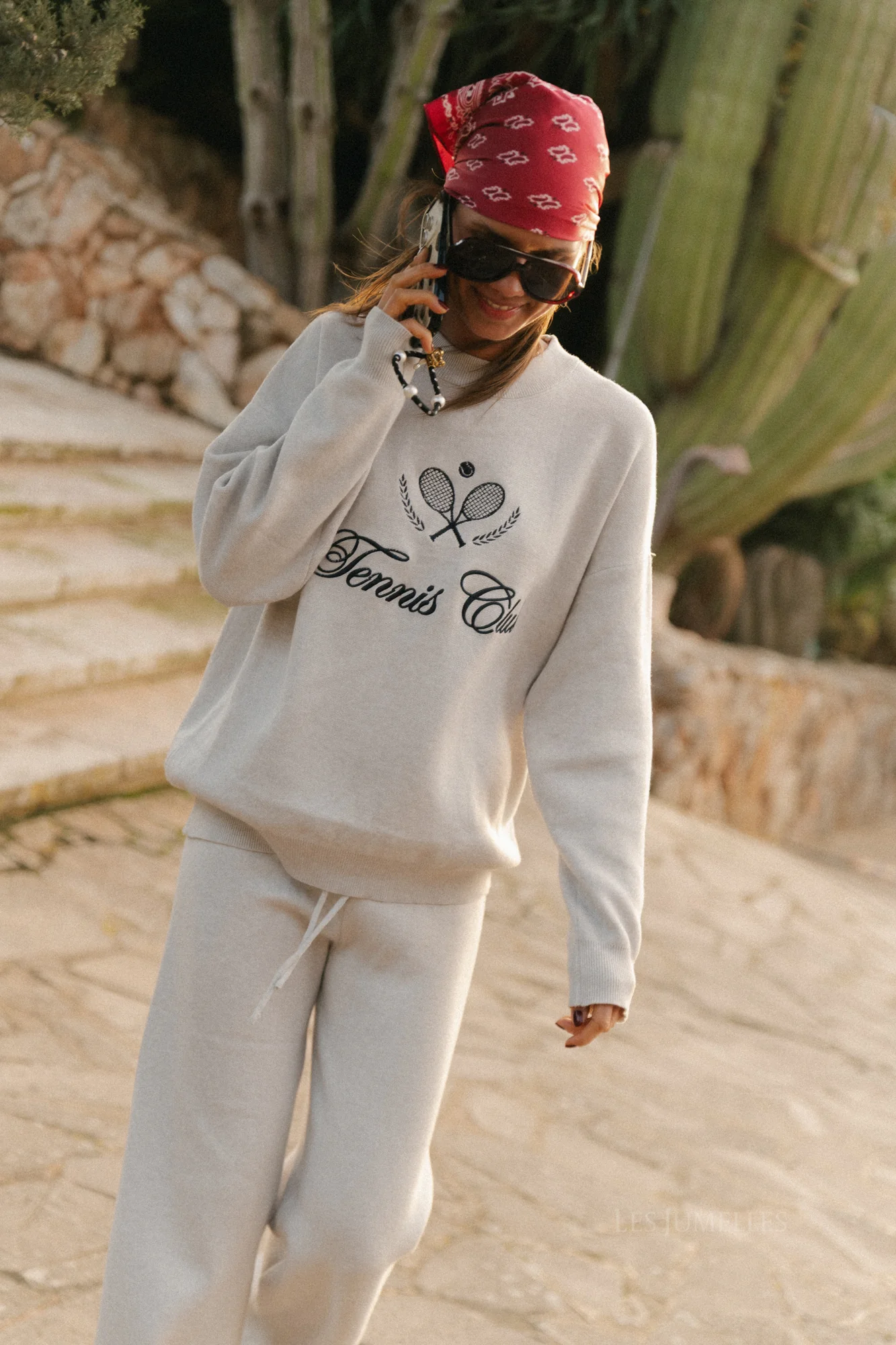 Tennis Club sweater grey - Image 7