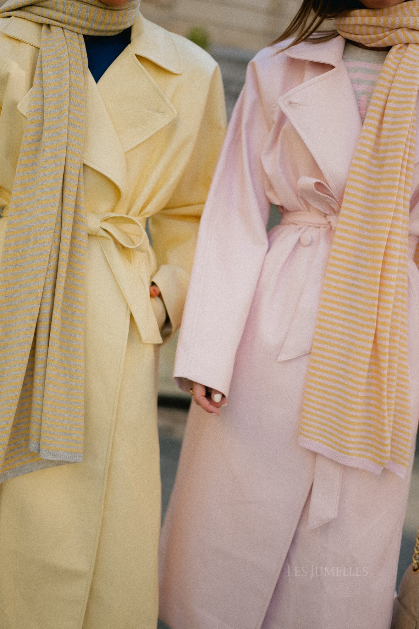Thalia trenchcoat baby pink - Image 4