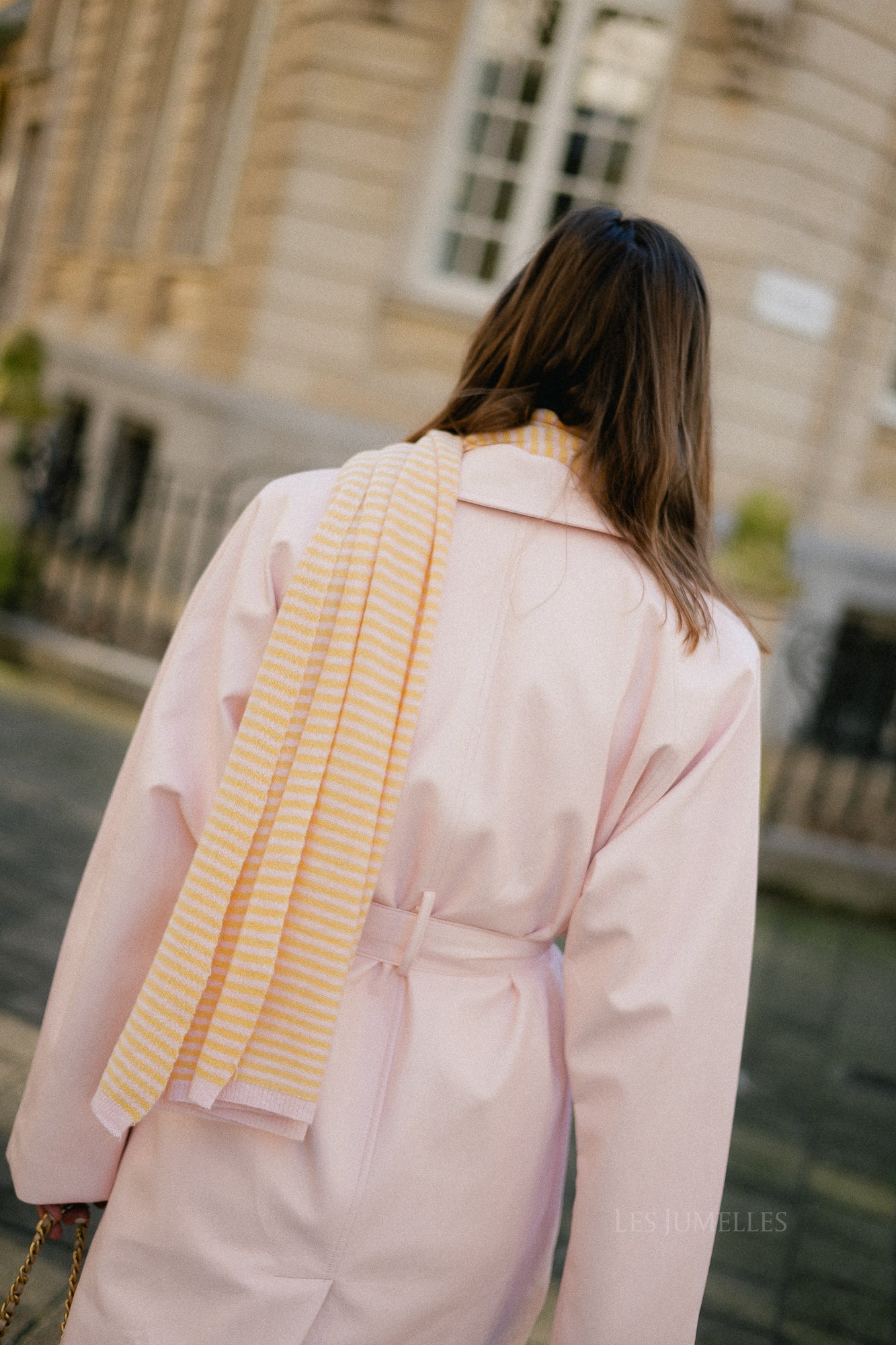 Thalia trenchcoat baby pink - Image 7