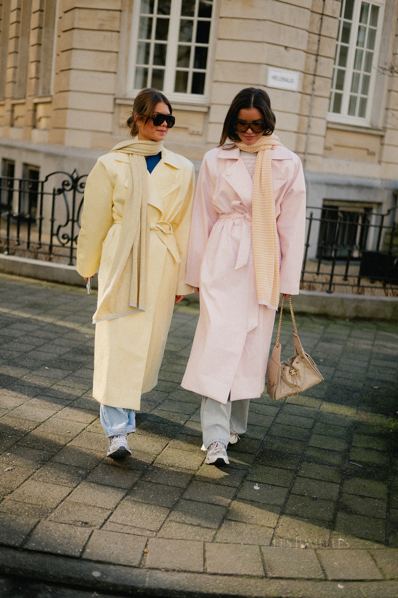Thalia trenchcoat baby pink - Image 8