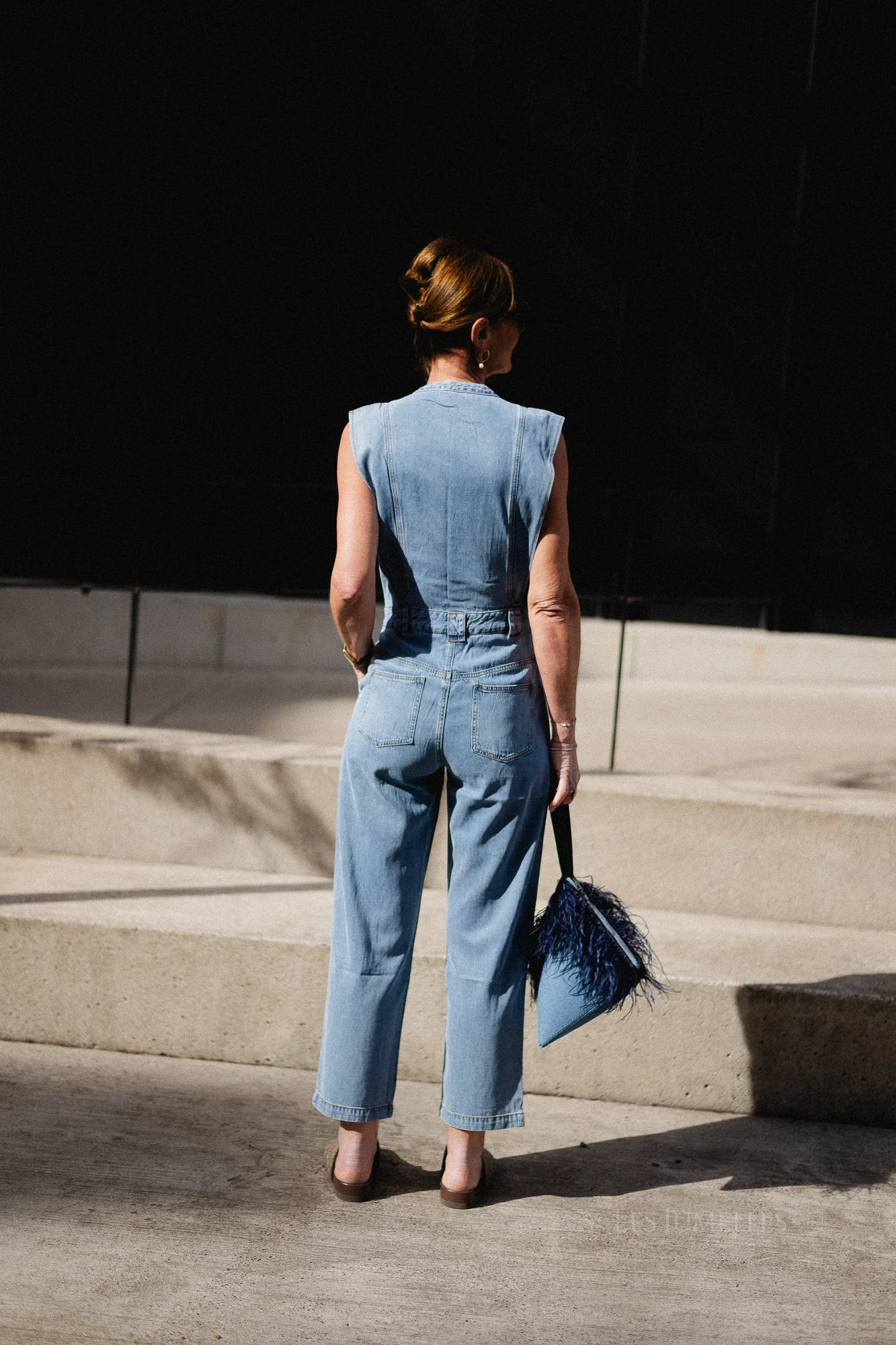 Tia jumpsuit light blue denim - Image 3
