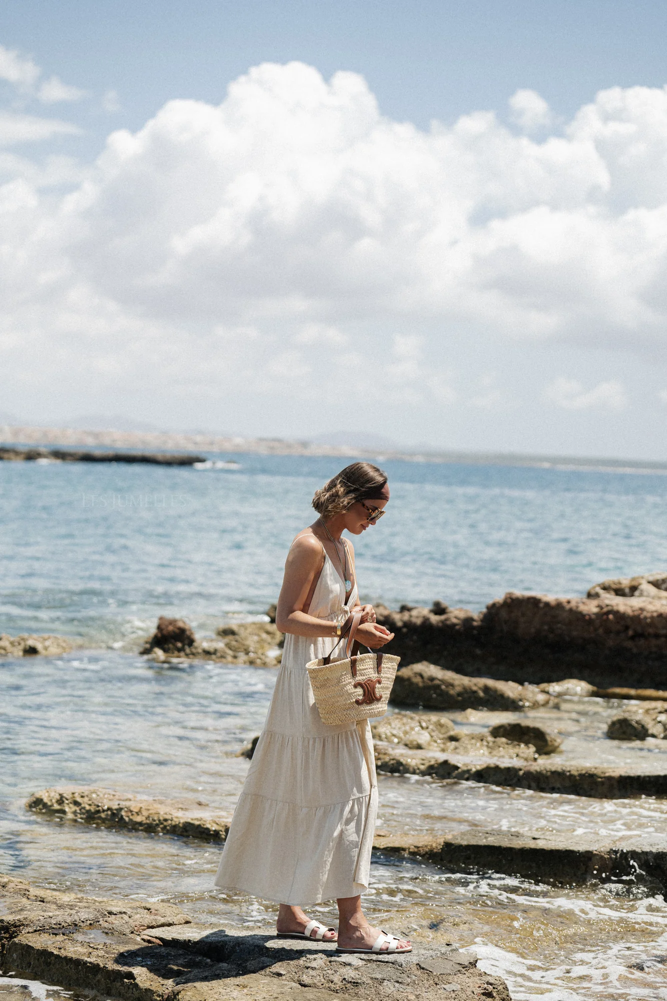 Tillie maxi dress light beige - Image 8