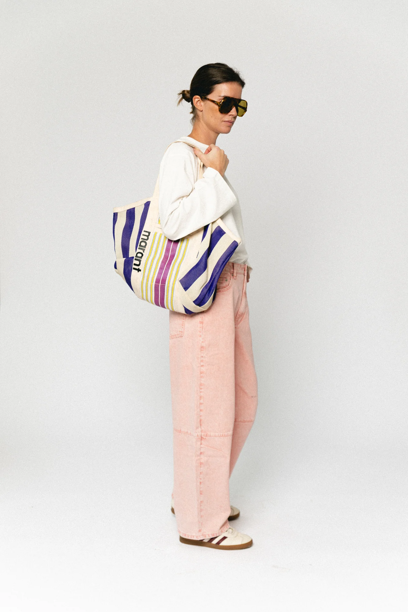 TrinidadSW tapered jeans light rose