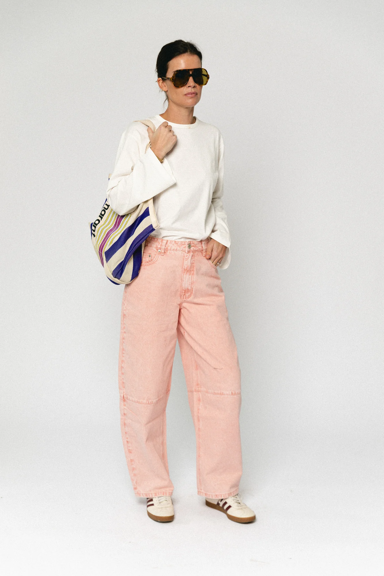 TrinidadSW tapered jeans light rose - Image 5