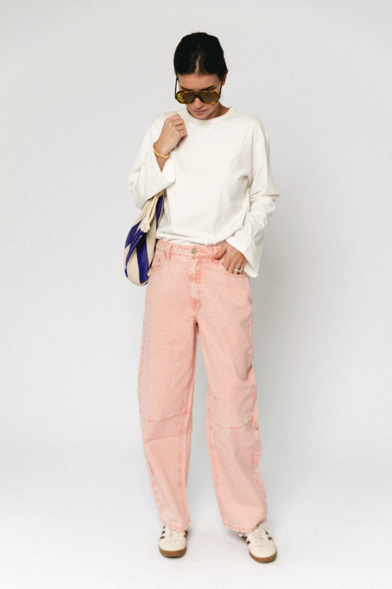 TrinidadSW tapered jeans light rose - Image 6