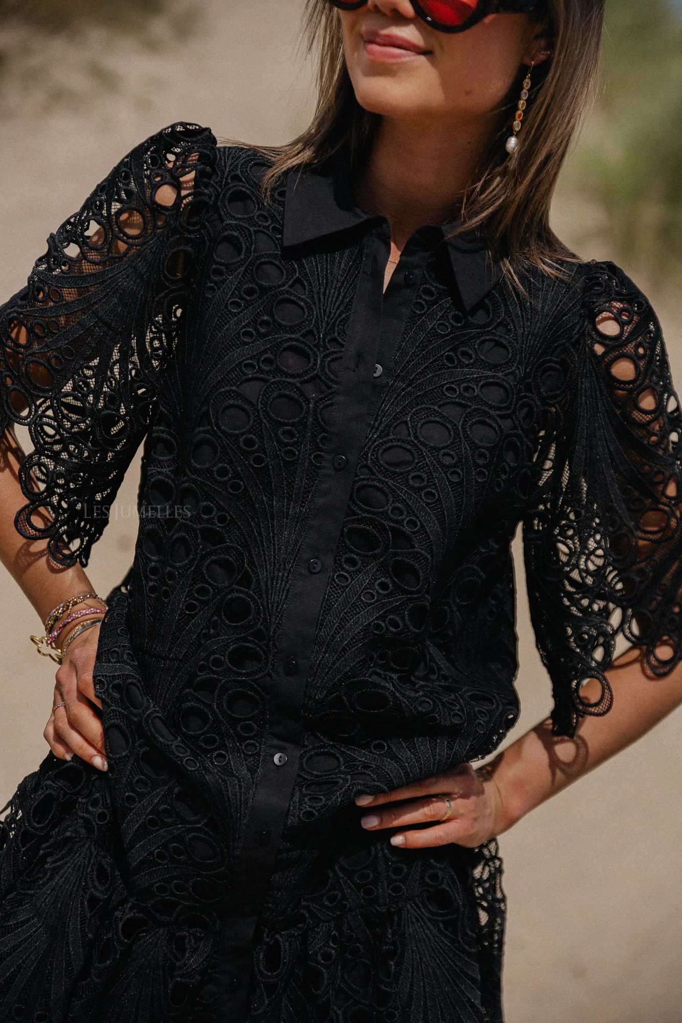 VIEden 2/4 knee dress black - Image 2