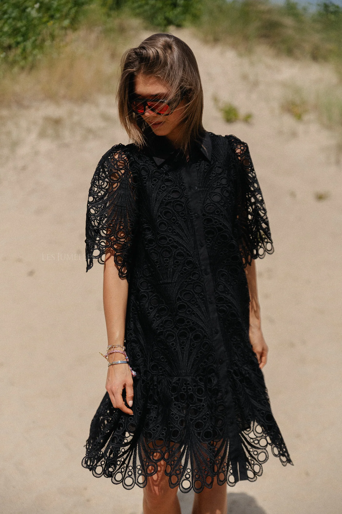 VIEden 2/4 knee dress black - Image 3
