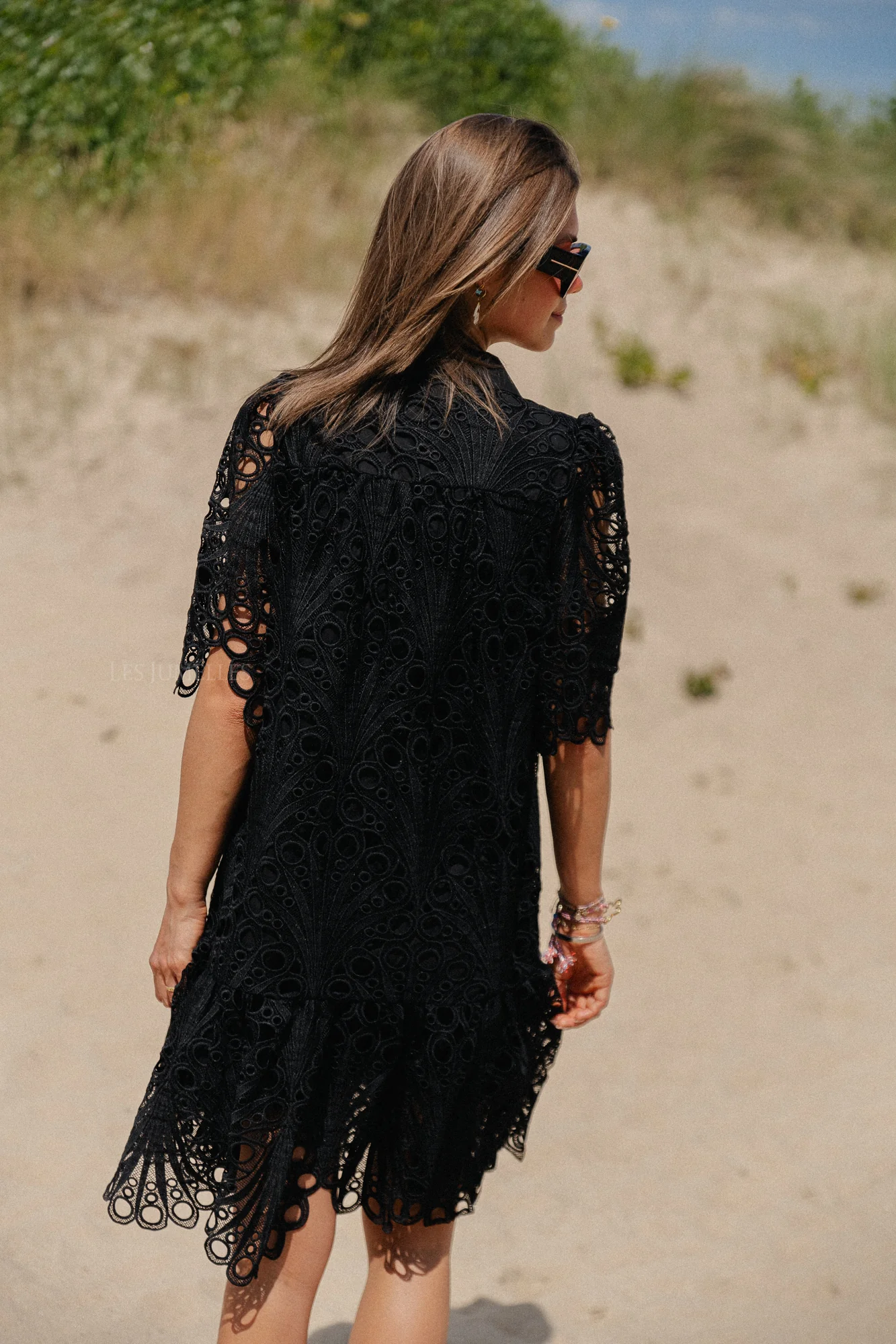VIEden 2/4 knee dress black - Image 4