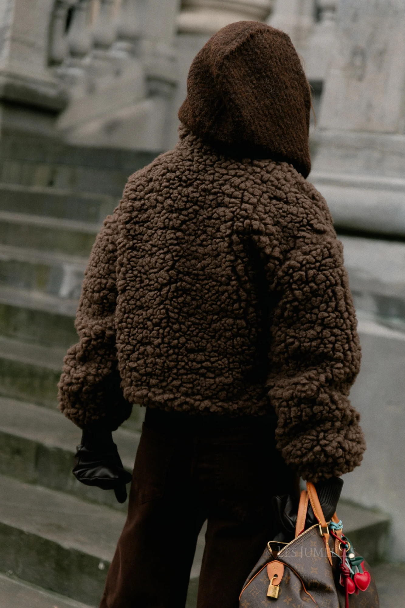 VIFiola L/S short jacket coffee bean - Image 3