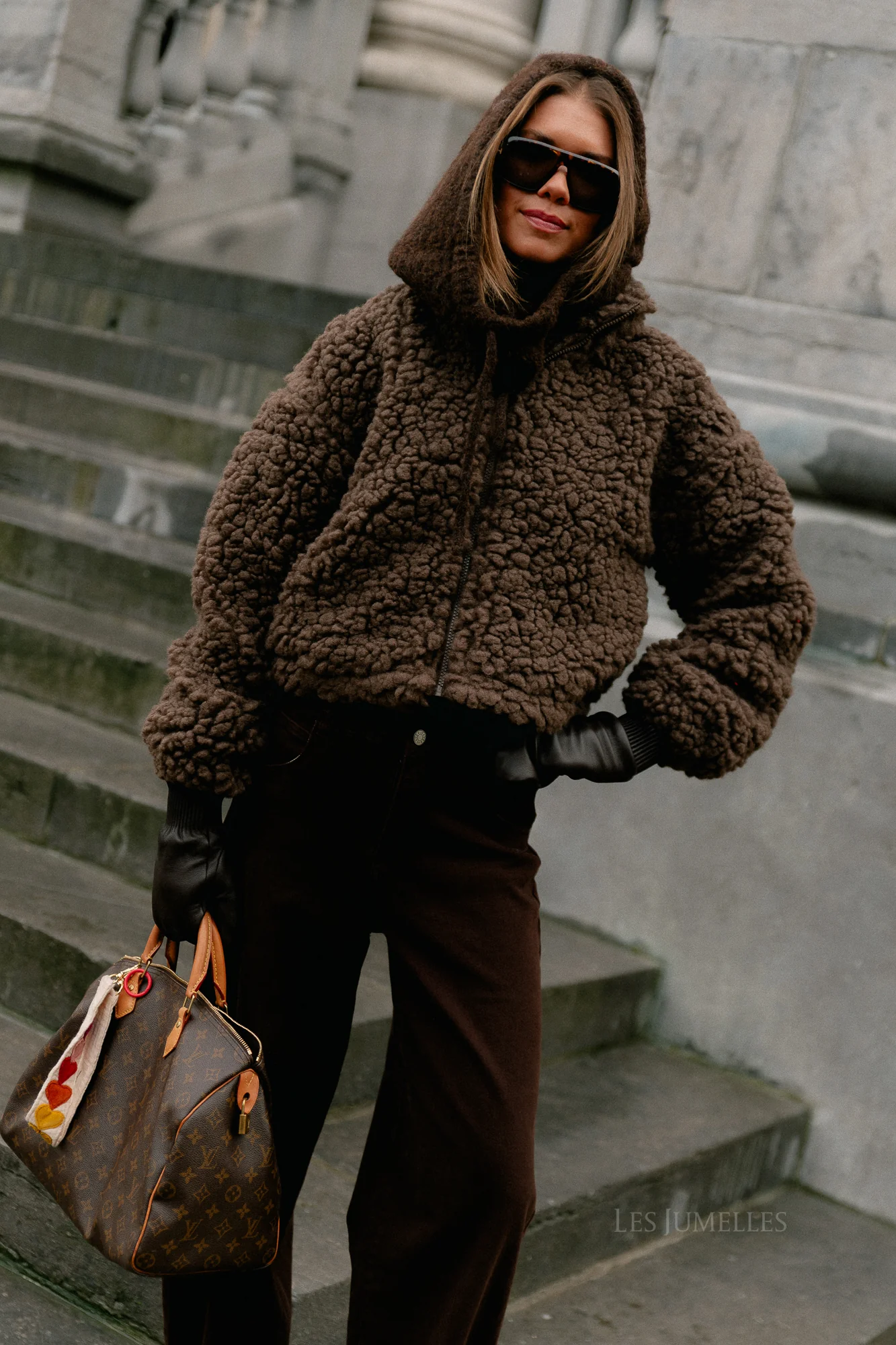 VIFiola L/S short jacket coffee bean - Image 4