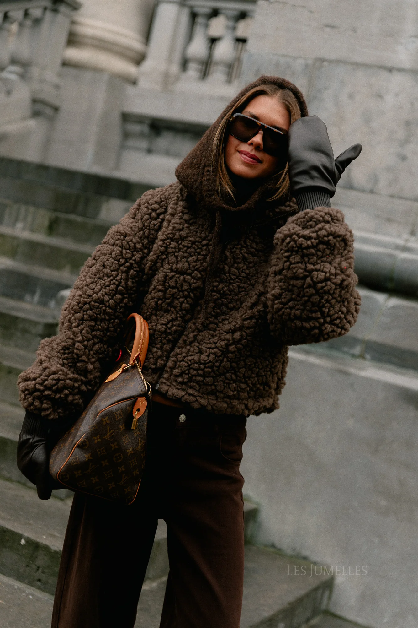 VIFiola L/S short jacket coffee bean - Image 9