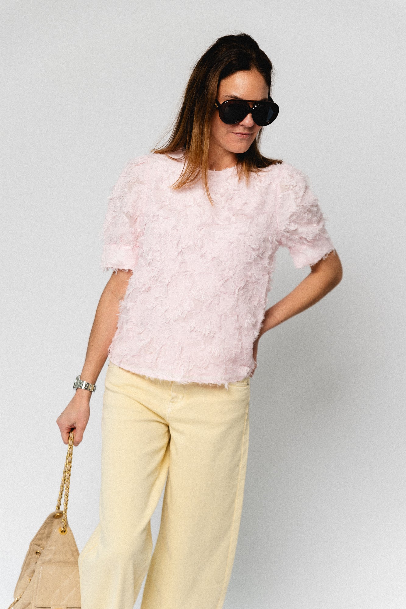 VILacila O-neck 2/4 top cherry blossom - Image 8