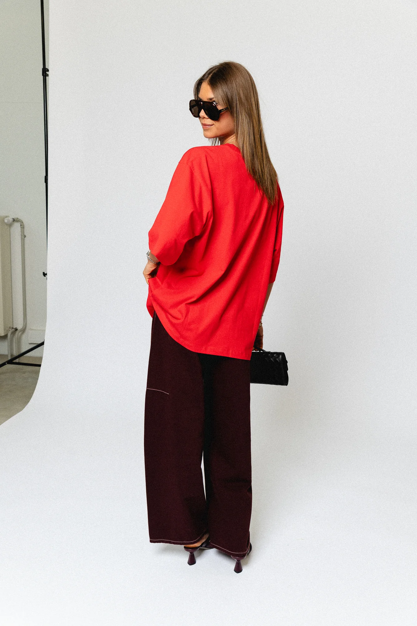 Willow denim pants plum - Image 8