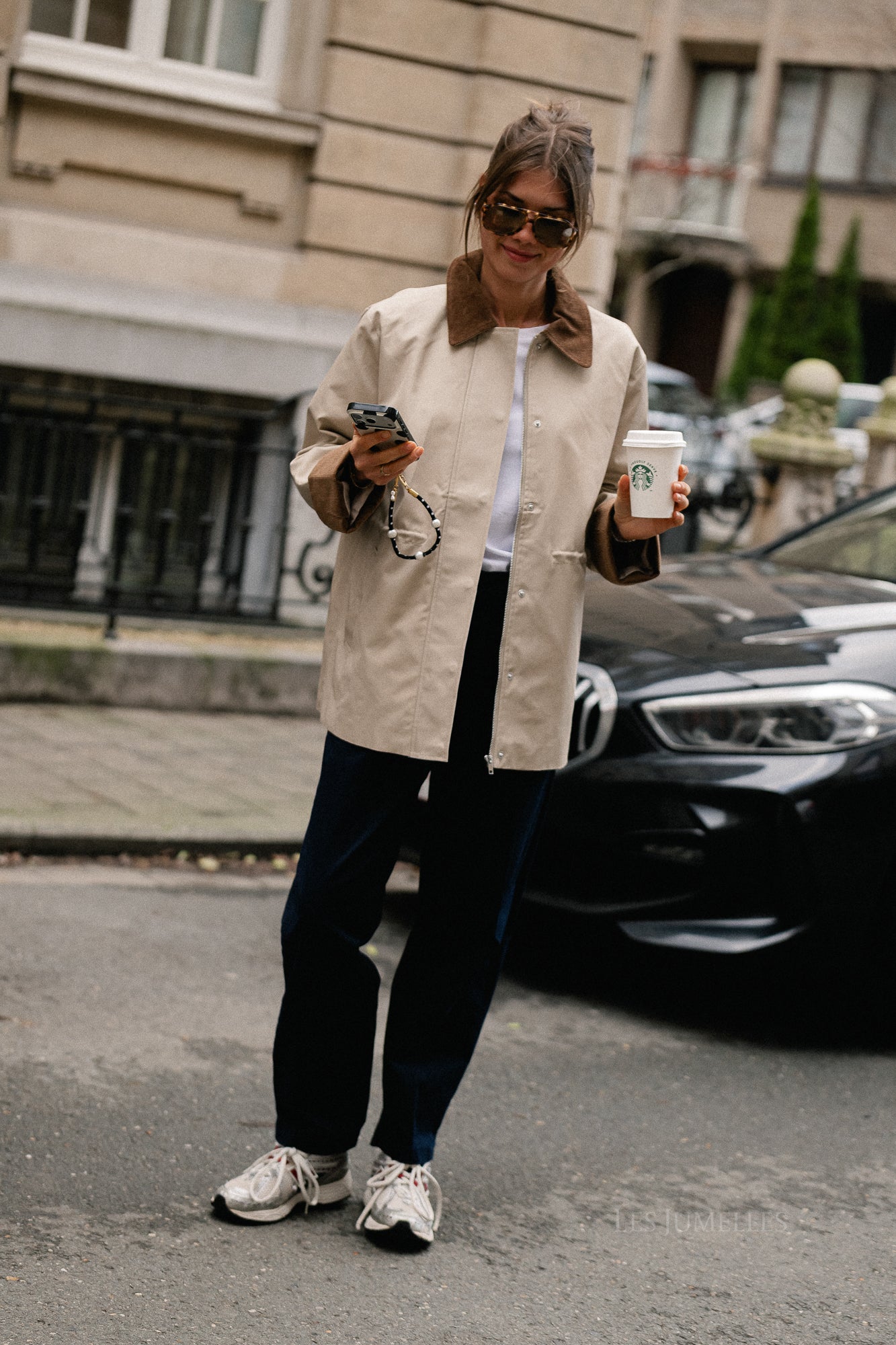 YASAnca LS parka jacket oxford tan - Image 11