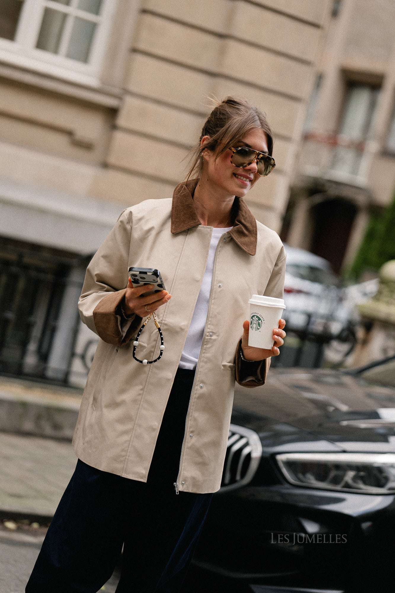 YASAnca LS parka jacket oxford tan - Image 15