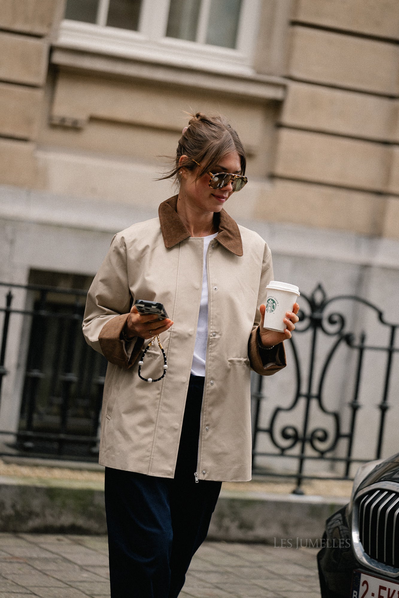 YASAnca LS parka jacket oxford tan - Image 19