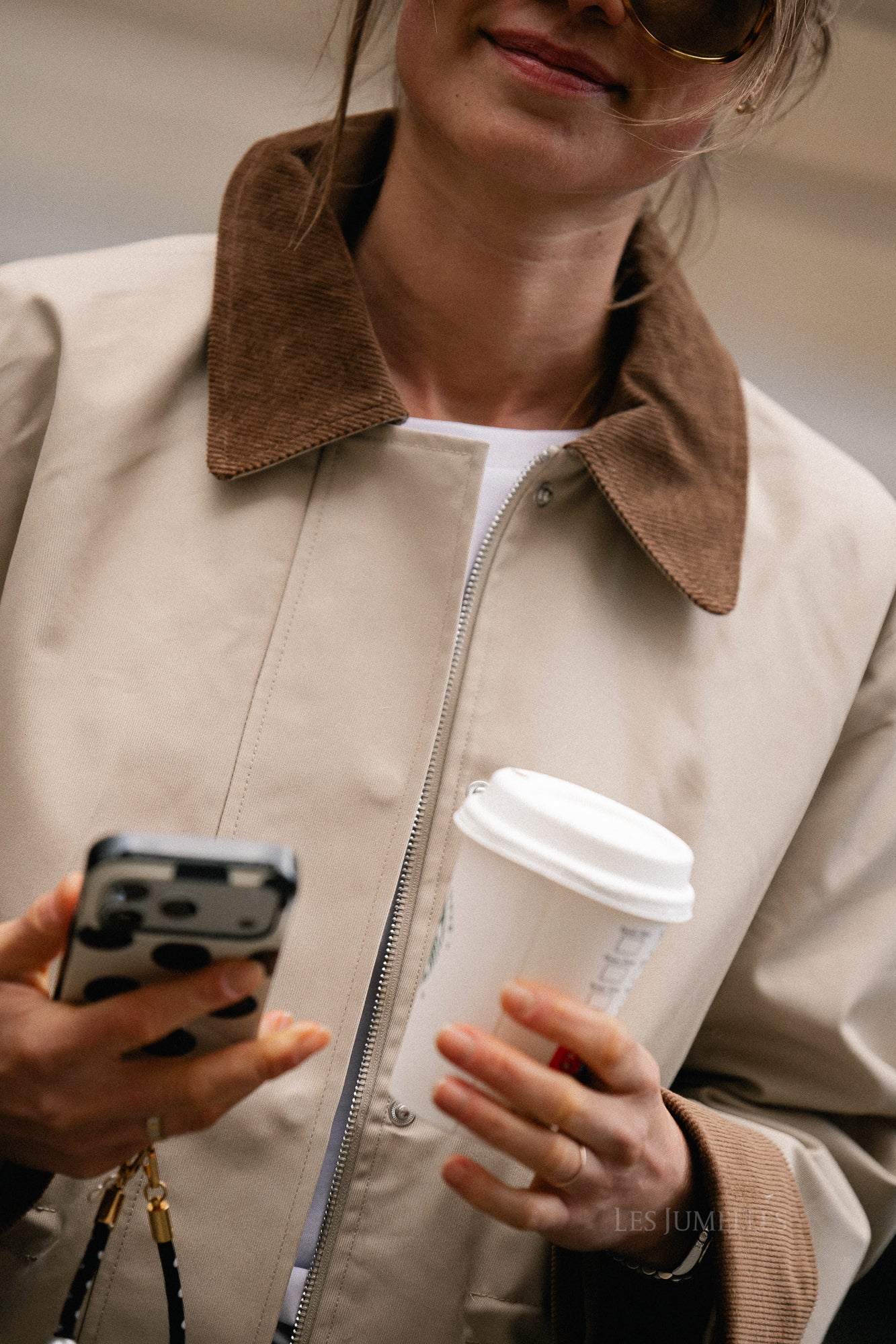 YASAnca LS parka jacket oxford tan - Image 4