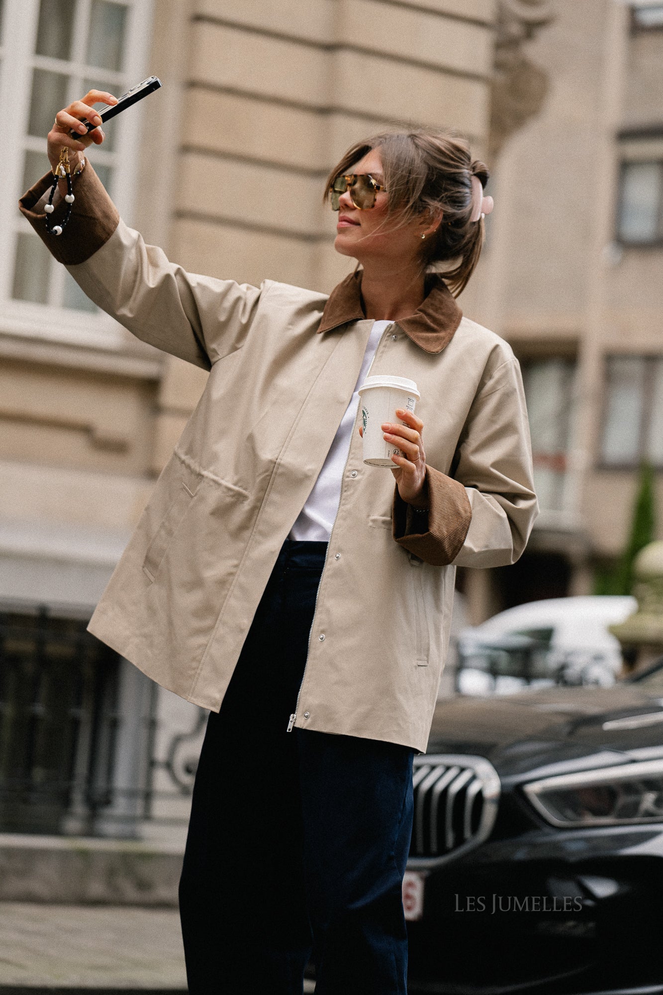 YASAnca LS parka jacket oxford tan - Image 6