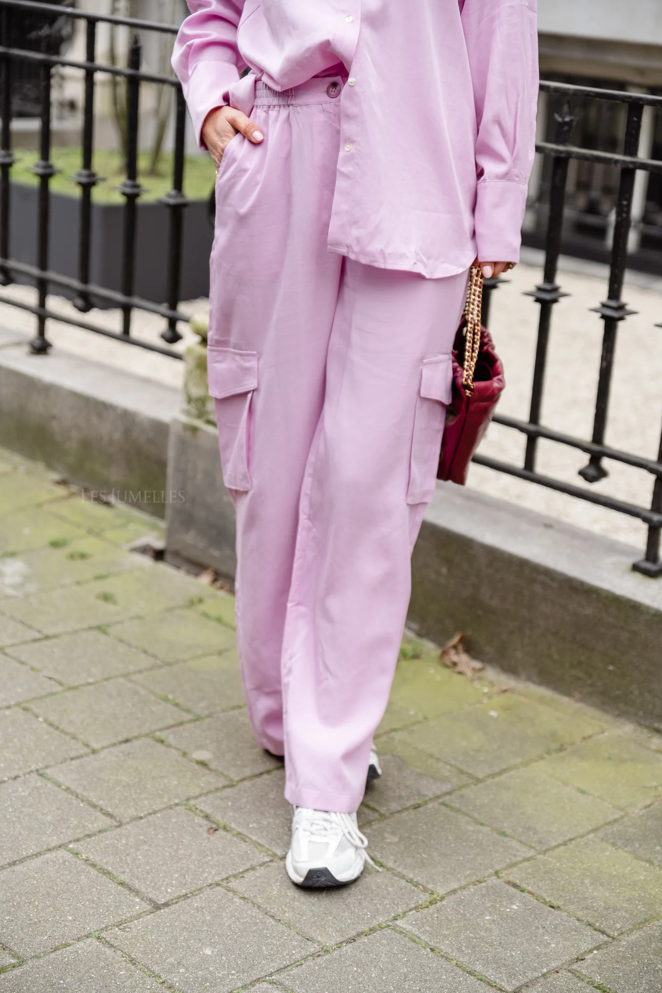 YasBamboo HMW pant elastic pastel lavender