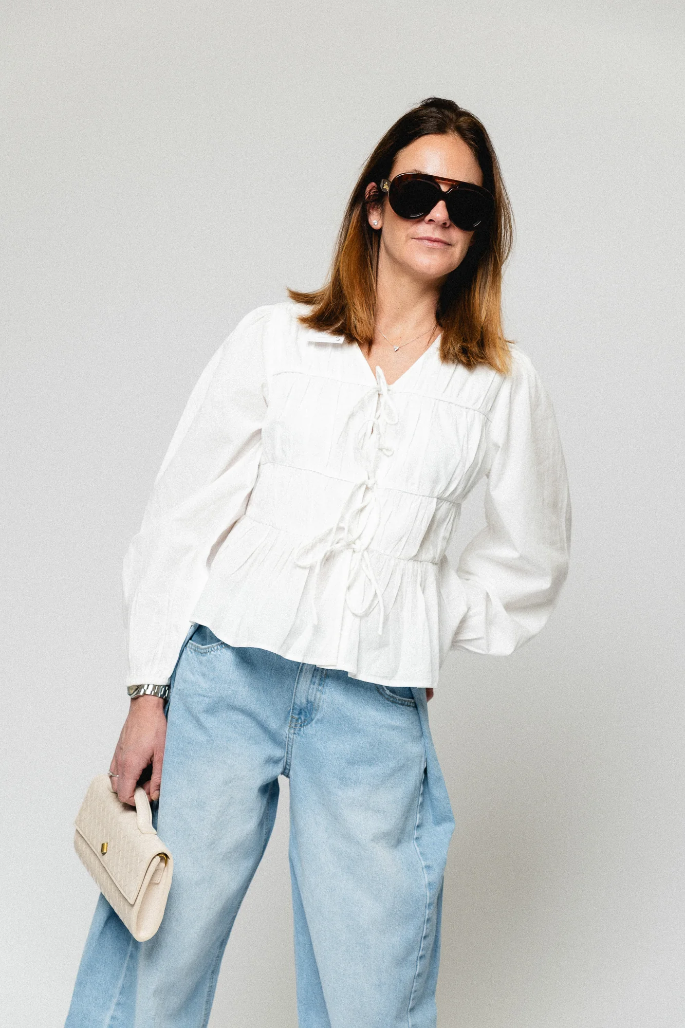 YASEbba LS top star white - Image 6