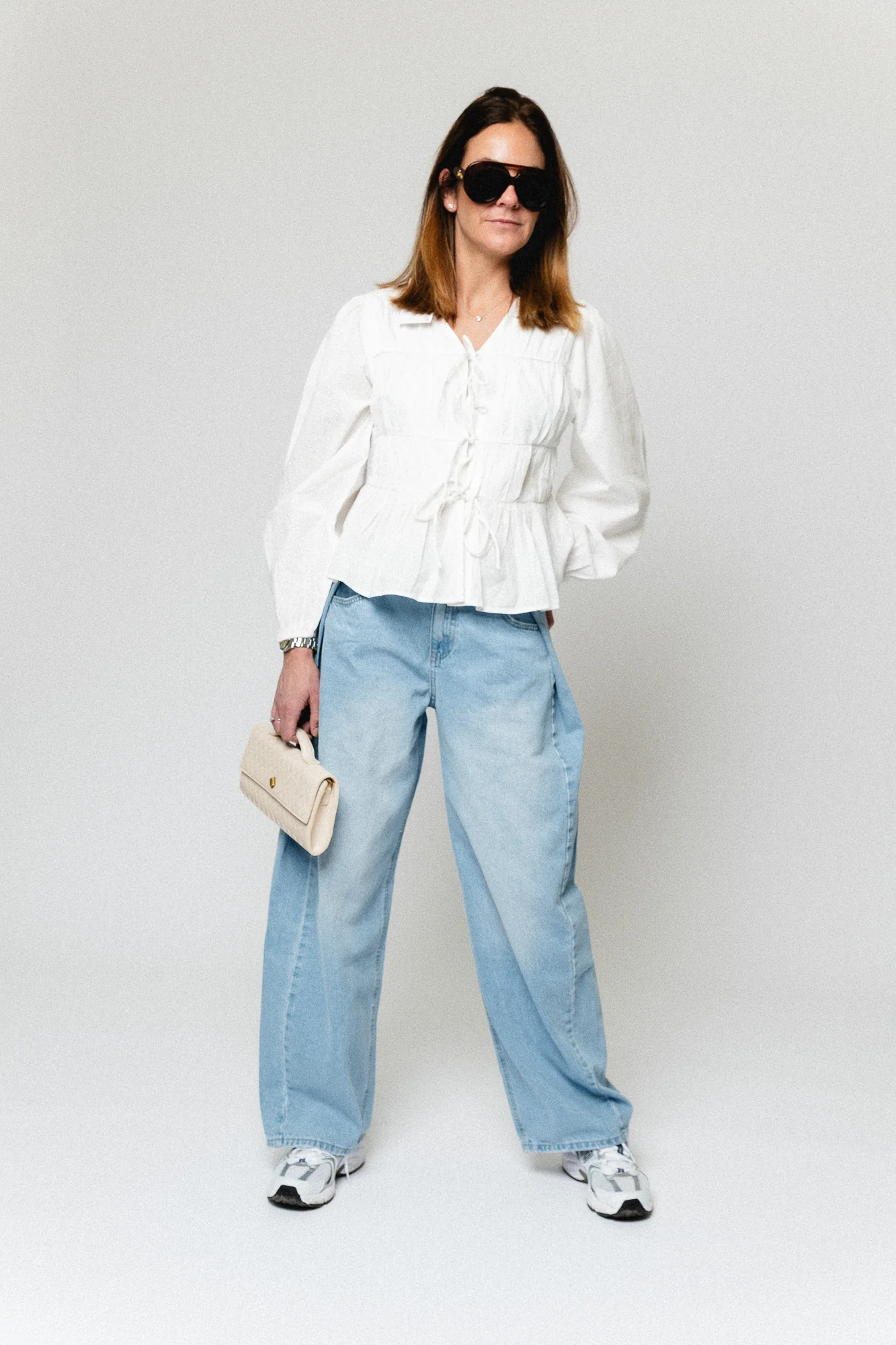 YASEbba LS top star white - Image 7