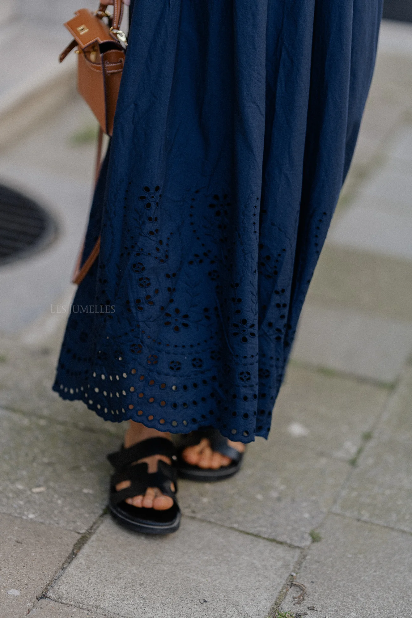 YasLumia strap maxi dress navy - Image 5