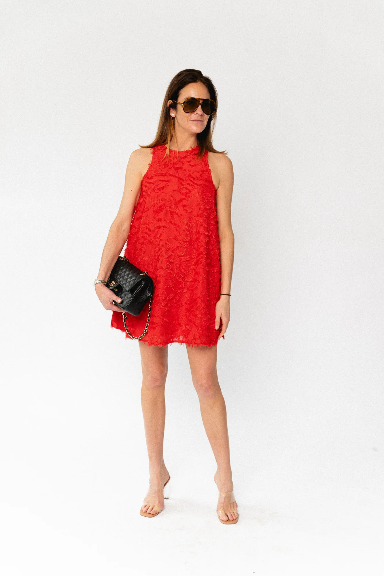 YASParia SL dress poinsettia