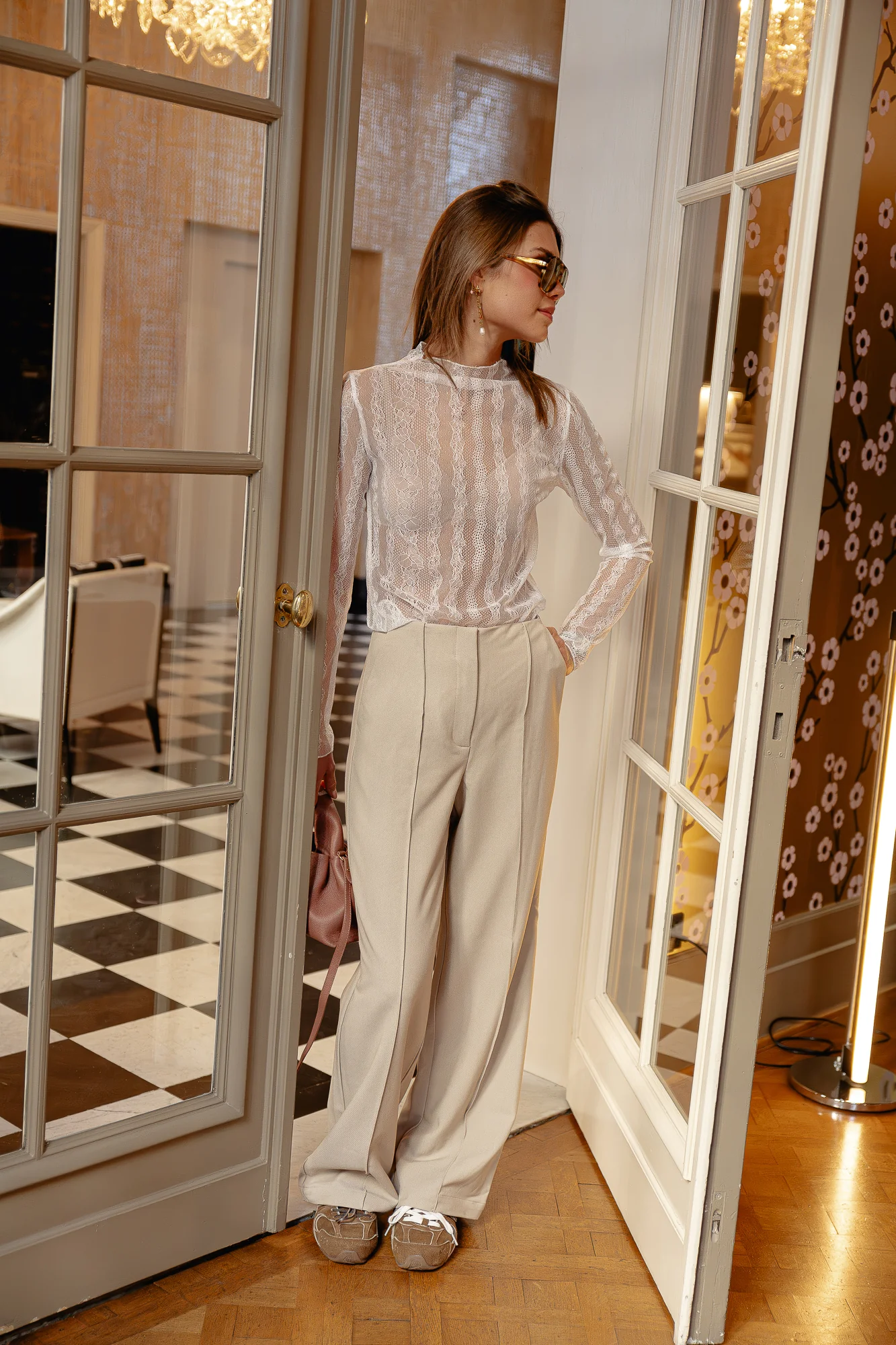 YASReemaj HW pant oxford tan - Image 6