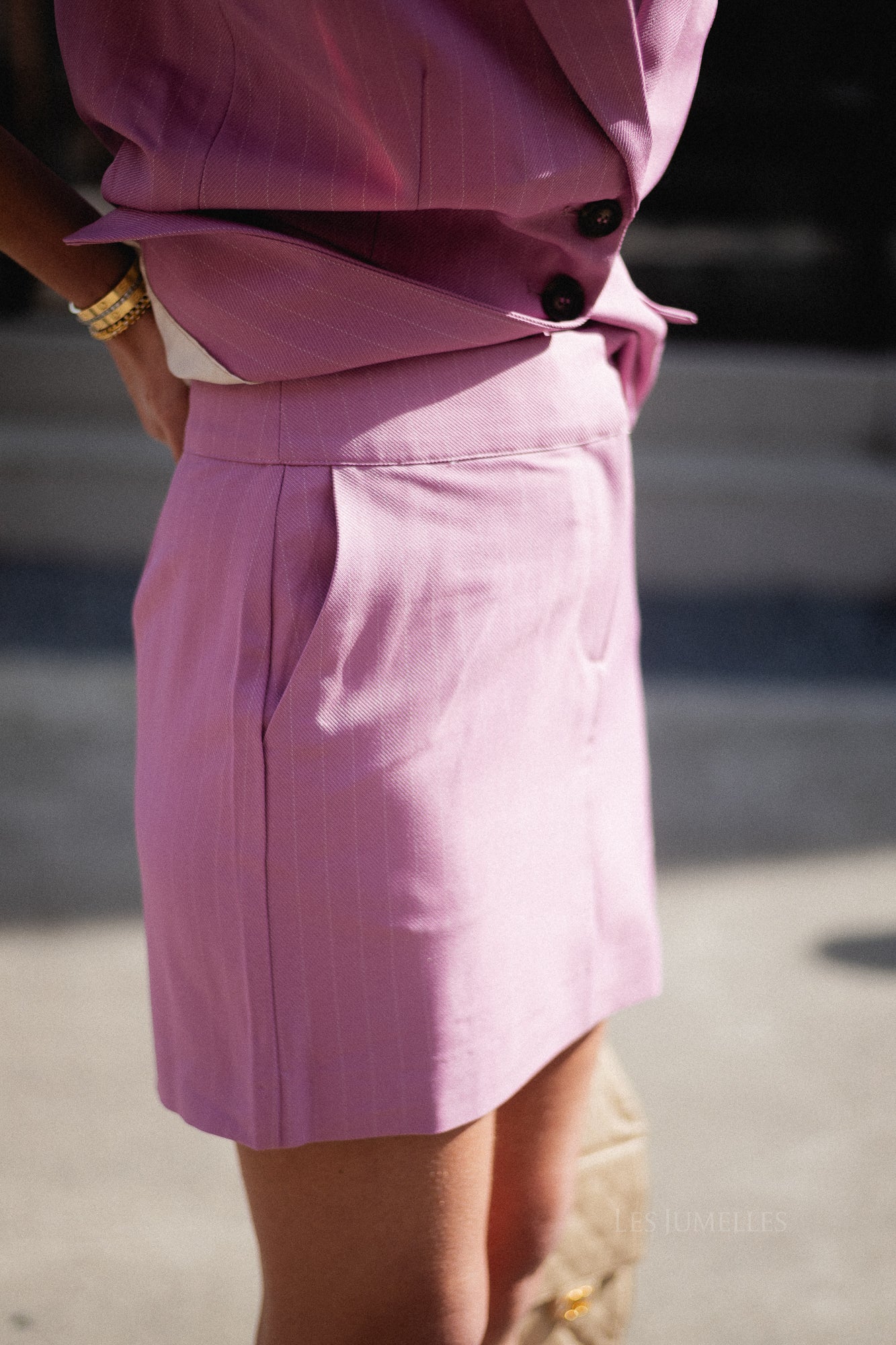 YASTumla HMW short skirt moonlite mauve - Image 2