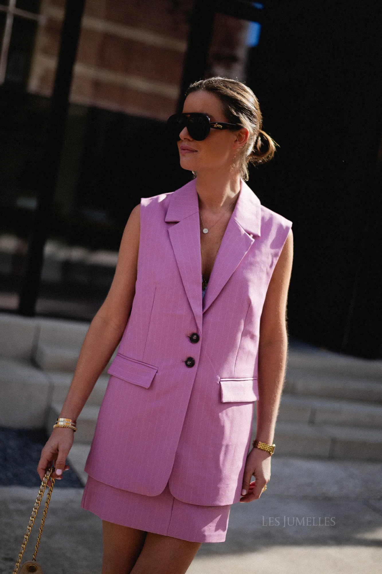 YASTumla SL waistcoat moonlite mauve - Image 5