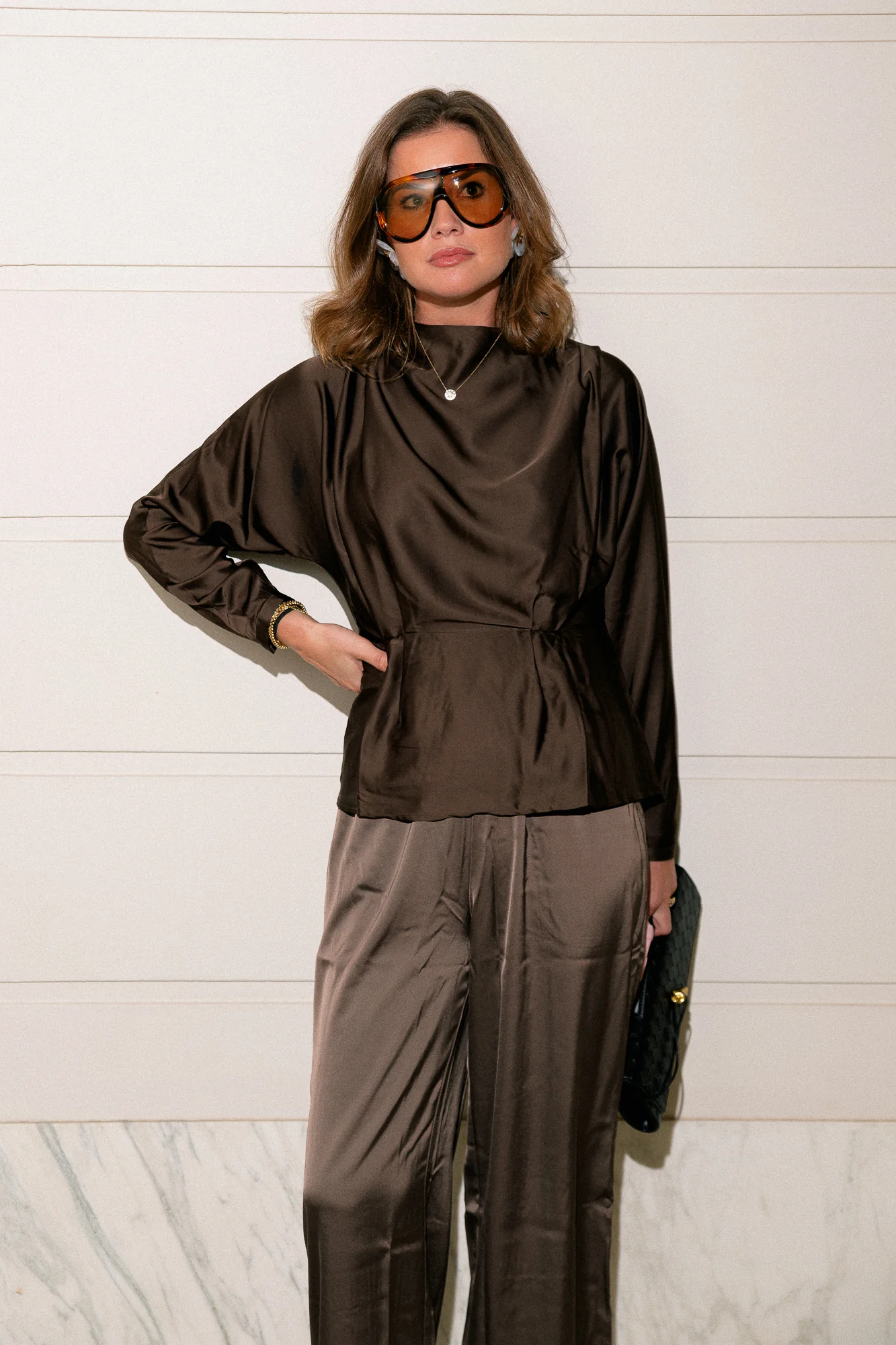 YASYera LS top chocolate brown - Image 5