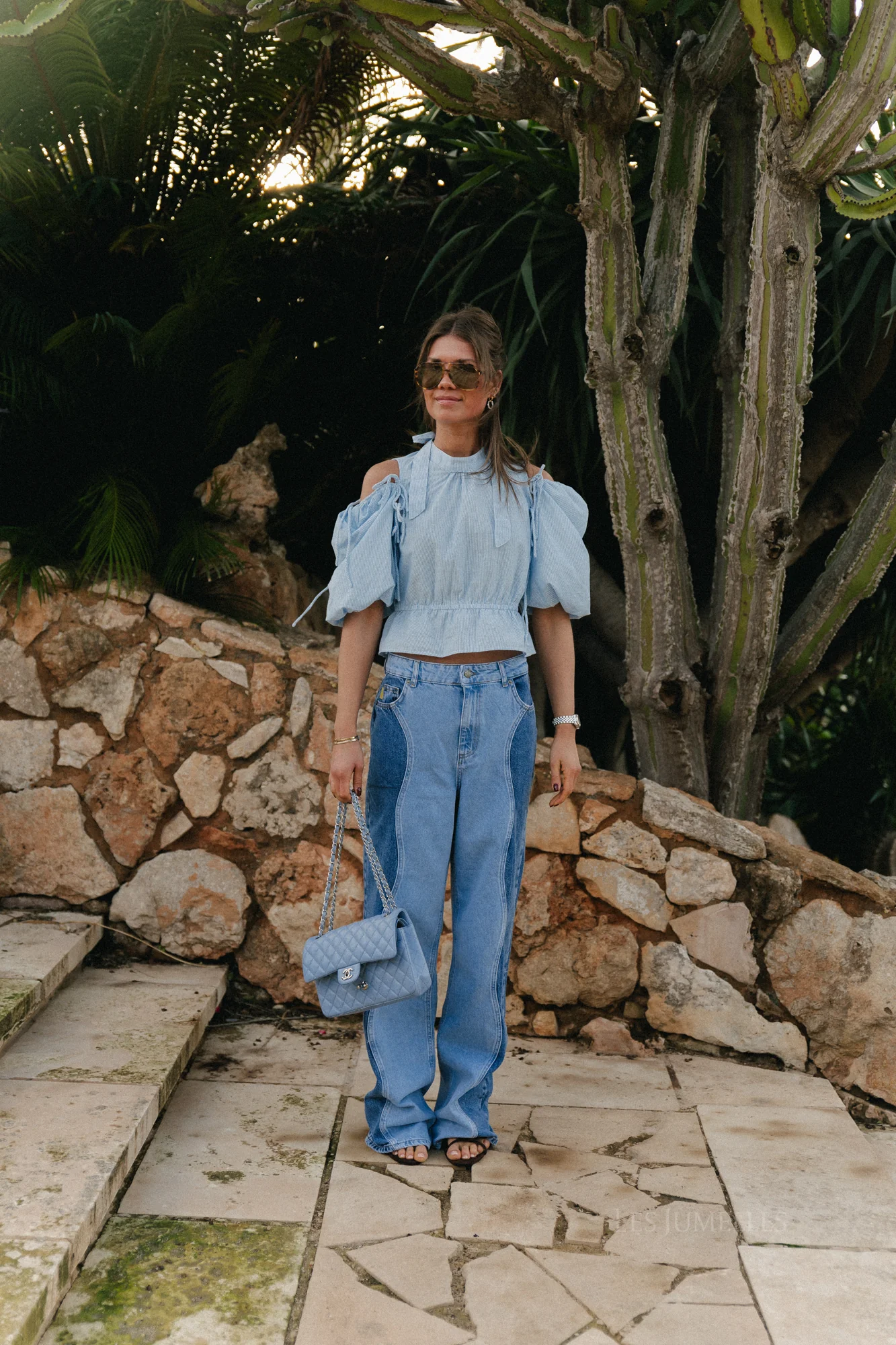 Yve pants light/mid blue - Image 10